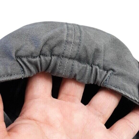 2/$15 Koala Kids Engineer Hat Gray Size 3T 4T Distressed Zip Train Cap Toddler - Picture 4 of 7